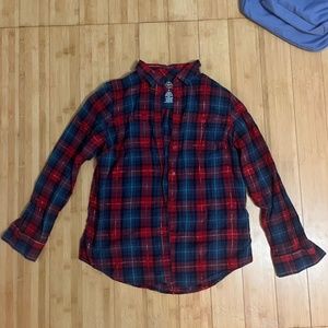 Long sleeve flannel shirt